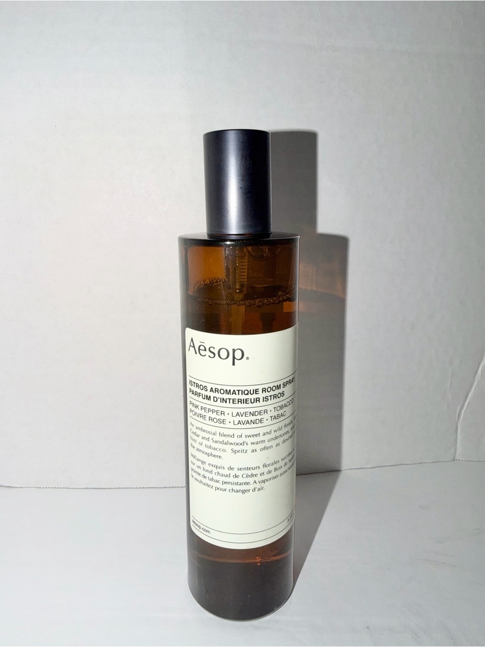 Aesop Istros Aromatique Room Spray Pink Pepper/Lavender/Tobacco 3.3fl Oz 100ML